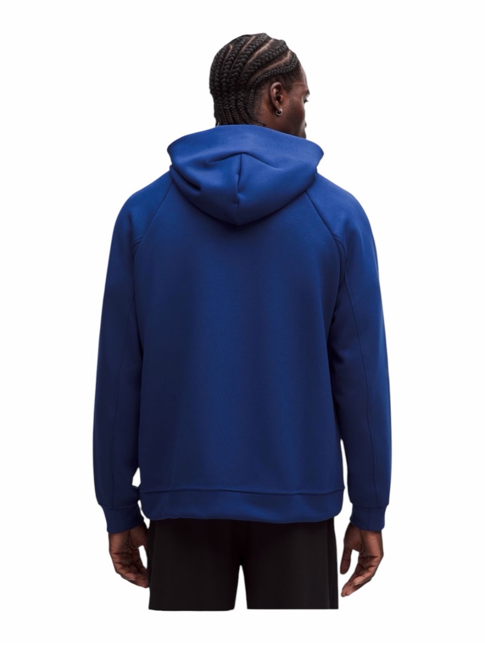 Lululemon Men’s Smooth Spacer Classic-Fit Pullover Hoodie Clubhouse Blue Size M - Picture 8 of 8